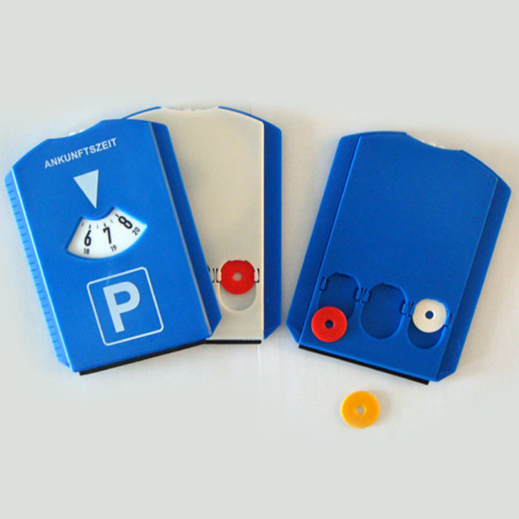 Red Plastic Parking Disc